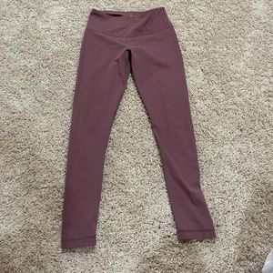 Yogalicious light purple medium leggings